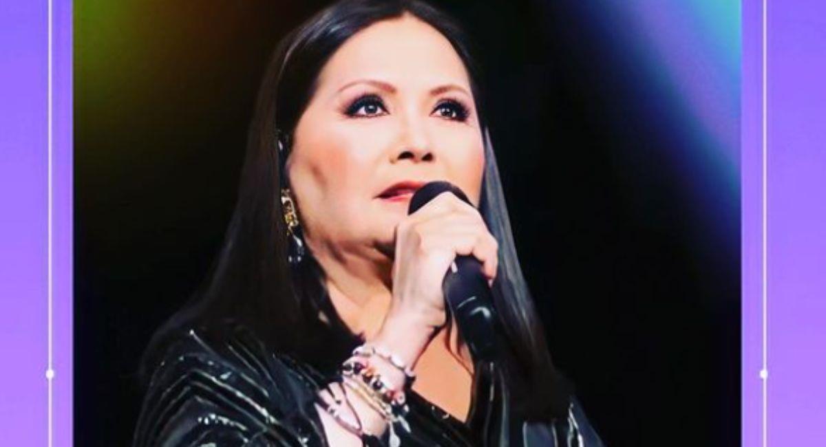 Cantante mexicana Ana Gabriel. Foto: Instagram @anagabrieloficial