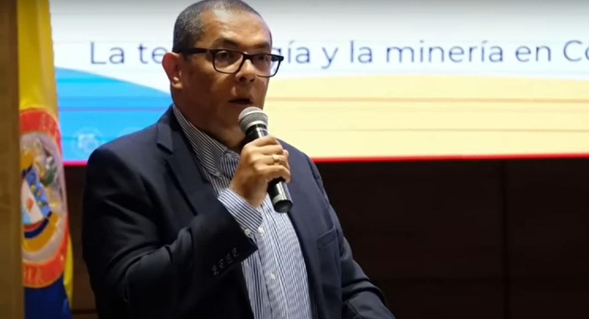 Giovanny Franco Sepúlveda se desempeñó hasta el 2 de marzo como viceministro de Minas y Energía. Foto: Youtube
