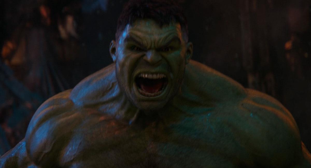 Hulk apareció un breve instante en "Avengers: Infinity  War" y perdió ante Thanos. Foto: Youtube Captura canal Marvel Entertainment