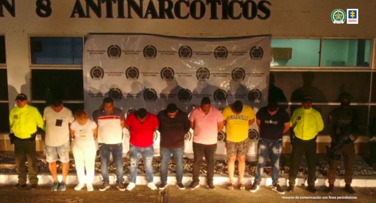 Cayeron 15 presuntos integrantes de redes narcotraficantes. Foto: Fiscalía