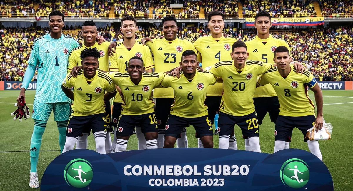 Colombia se llevó el bronce en el Sudamericano. Foto: Facebook FCF