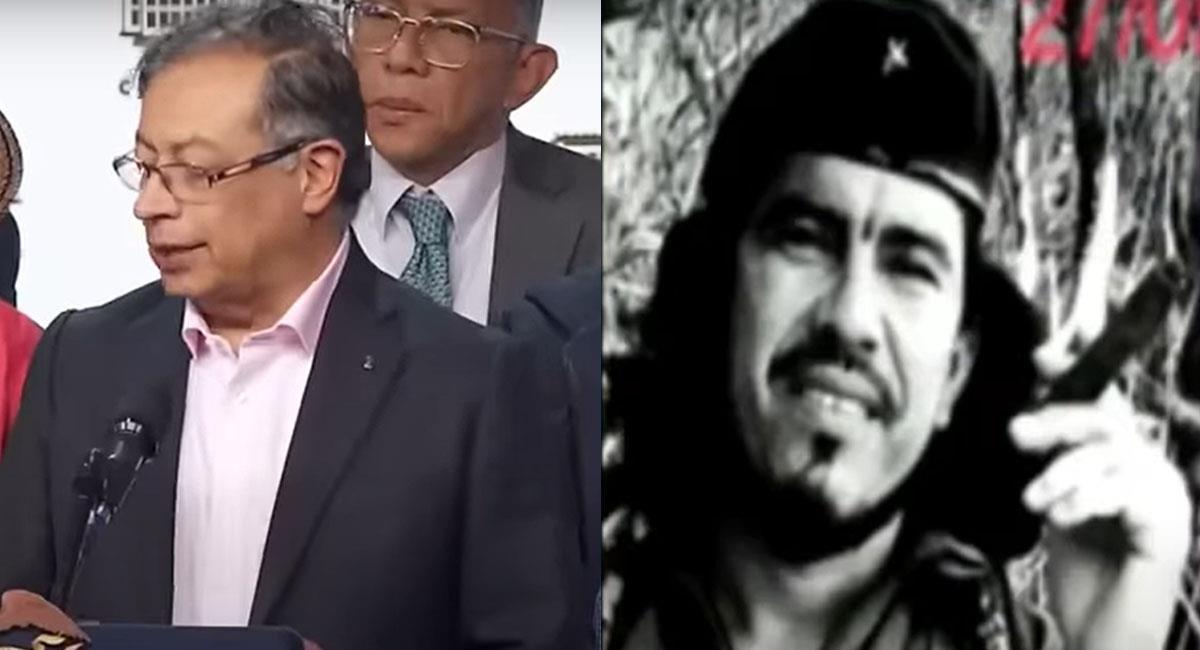Gustavo Petro decidió dejar por fuera de la 'paz total' al disidente de las Farc 'John Mechas'. Foto: Youtube