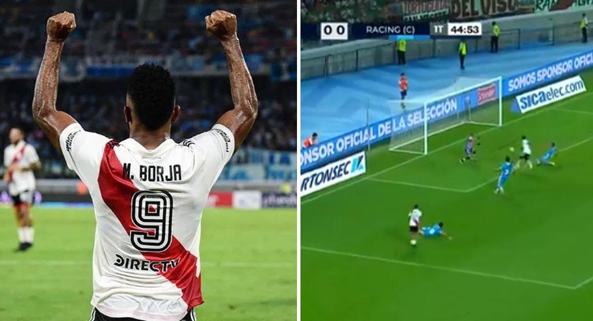 Vea el gol de Borja para River Plate en Copa Argentina. Foto: Instagram River Plate / TW: @DeRiverVengo