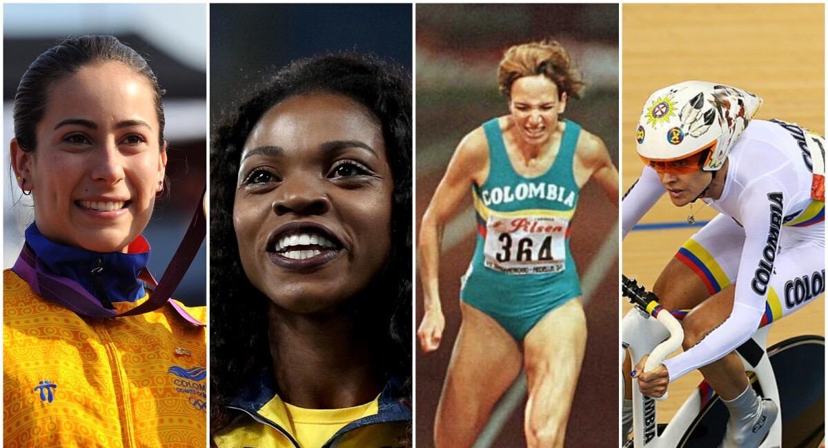 Las grandes deportistas de la historia de Colombia. Foto: Facebook Comité Olímpico Colombiano
