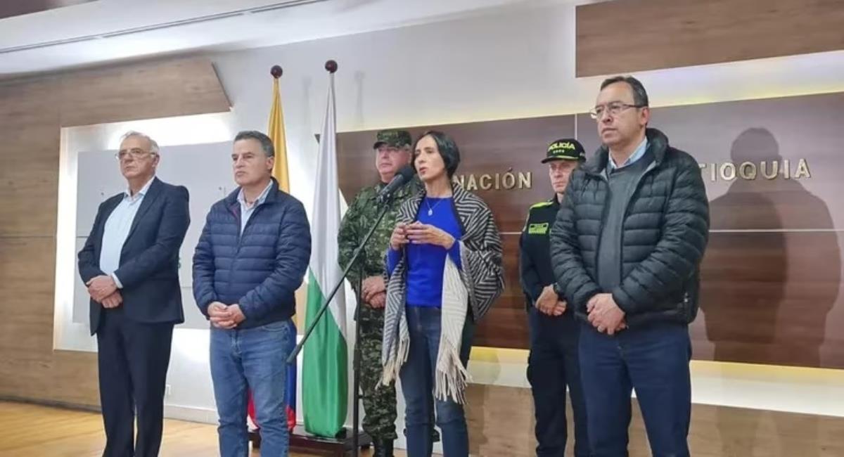 Gobierno lanza advertencia a líderes del paro minero en Antioquia. Foto: Gobernación de Antioquia