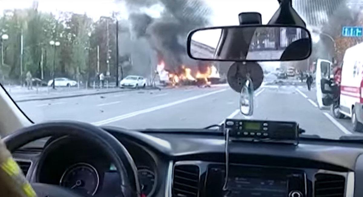 Los ataques rusos a objetivos civiles se han recrudecido en Ucrania. Foto: Youtube