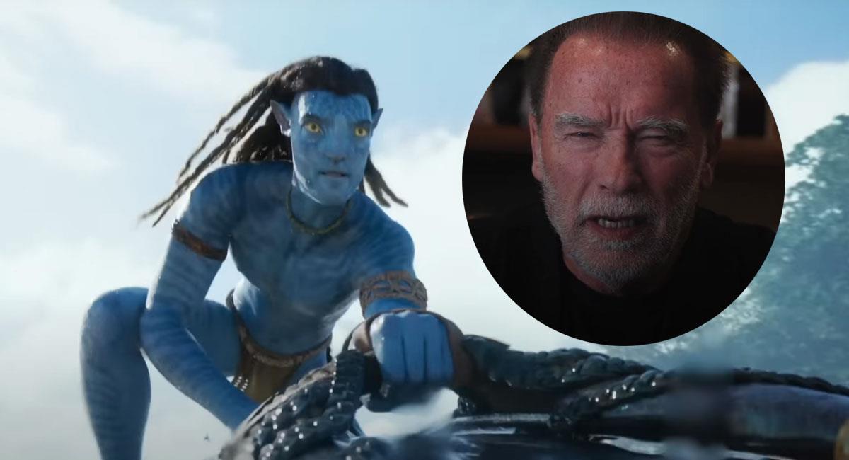 Arnold Schwarzenegger haría parte del elenco de una de las próximas cintas de "Avatar". Foto: Youtube Captura canal Avatar y Twitter @Schwarzenegger