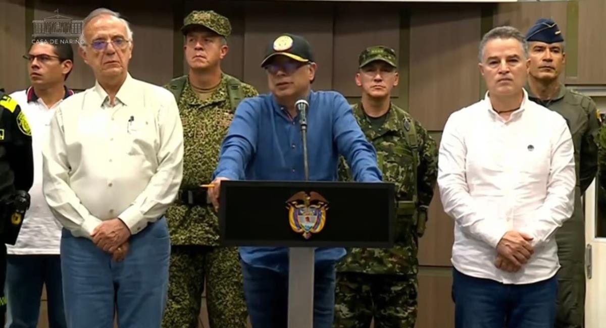 Gustavo Petro anuncia reformas al código minero. Foto: Presidencia