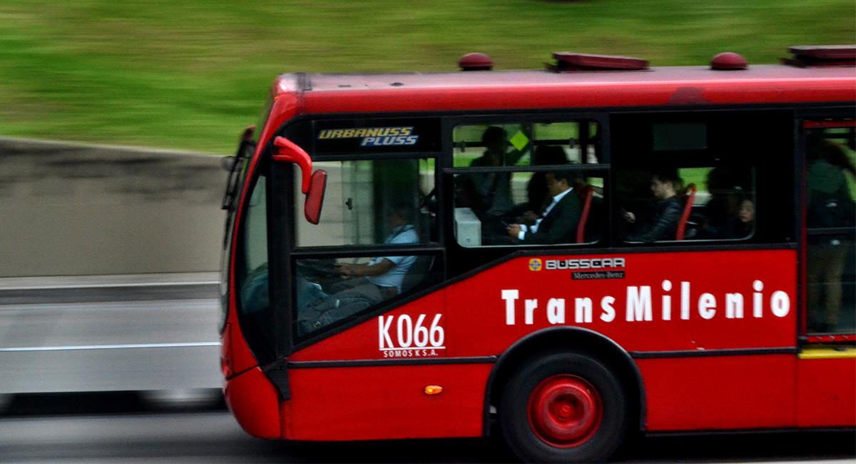 Transmilenio G66: el misterioso bus fantasma que aterra a los bogotanos. Foto: EFE