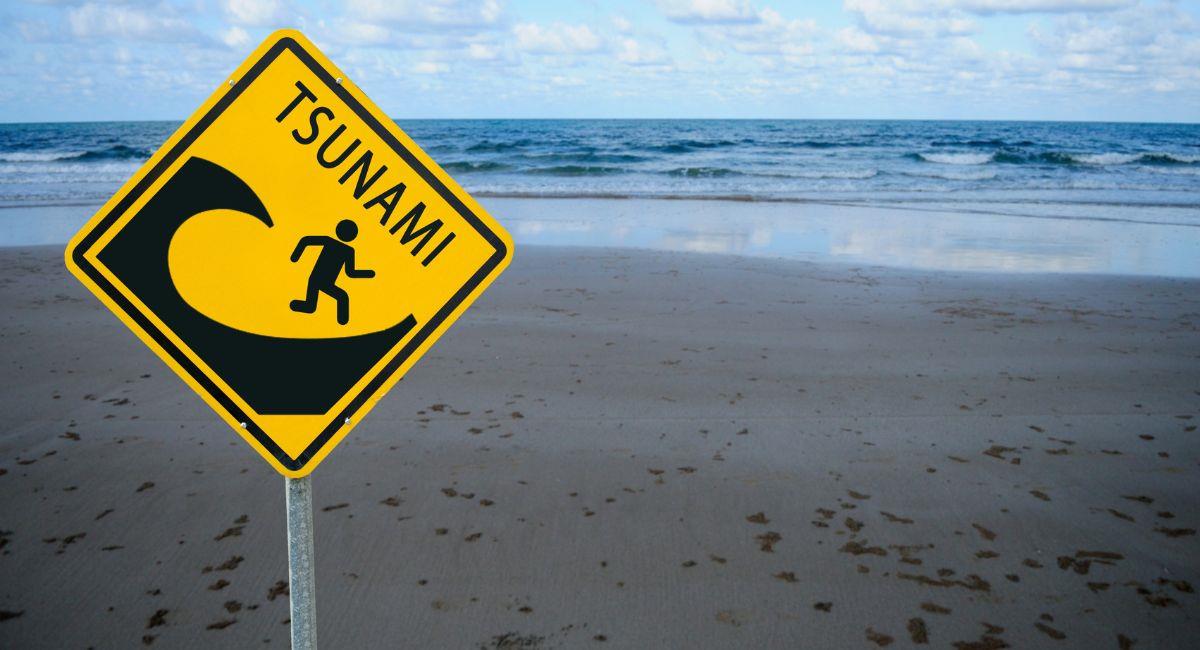 Alerta de tsunami. Foto: Shutterstock