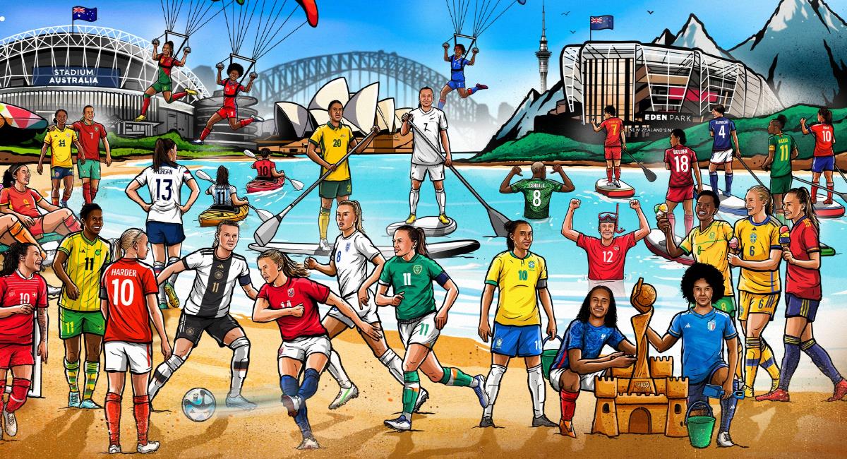 La Copa del Mundo se organizará en Australia y Nueva Zelanda. Foto: Facebook FIFA Women's World Cup