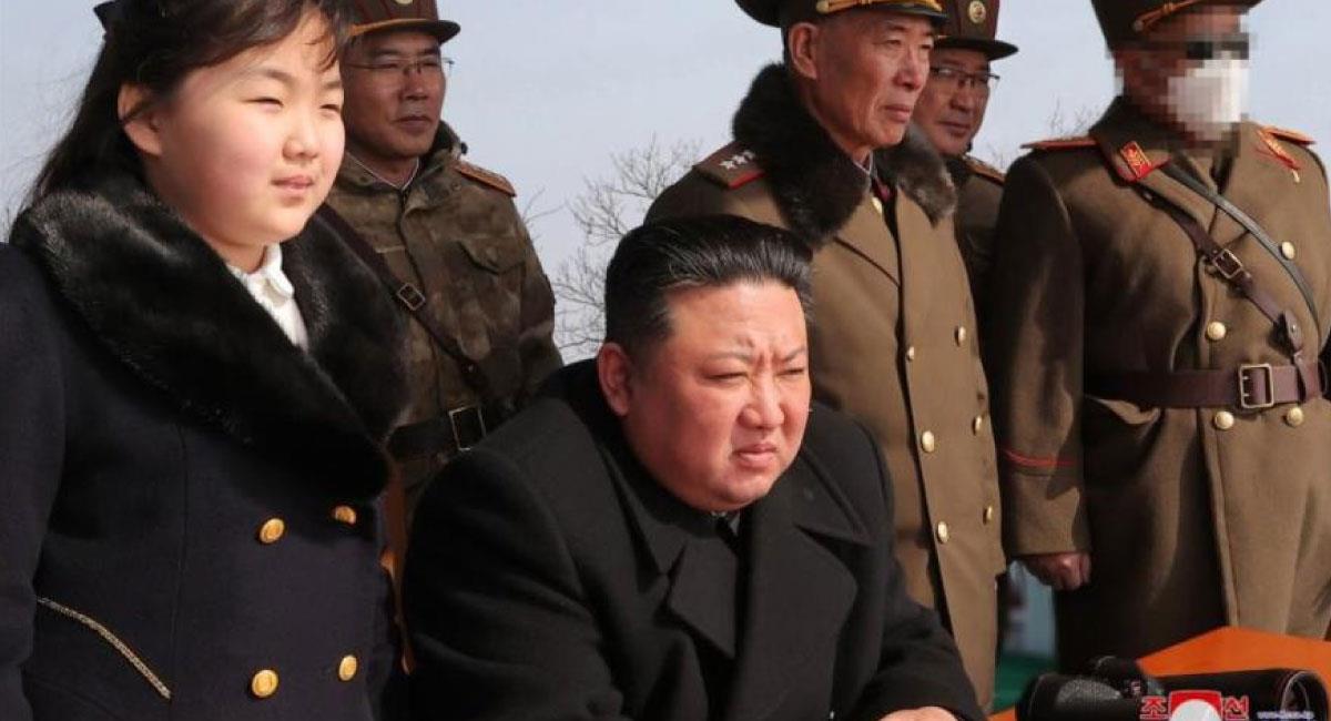 Kim Jong-Un hizo pruebas para simular un ataque nuclear. Foto: EFE