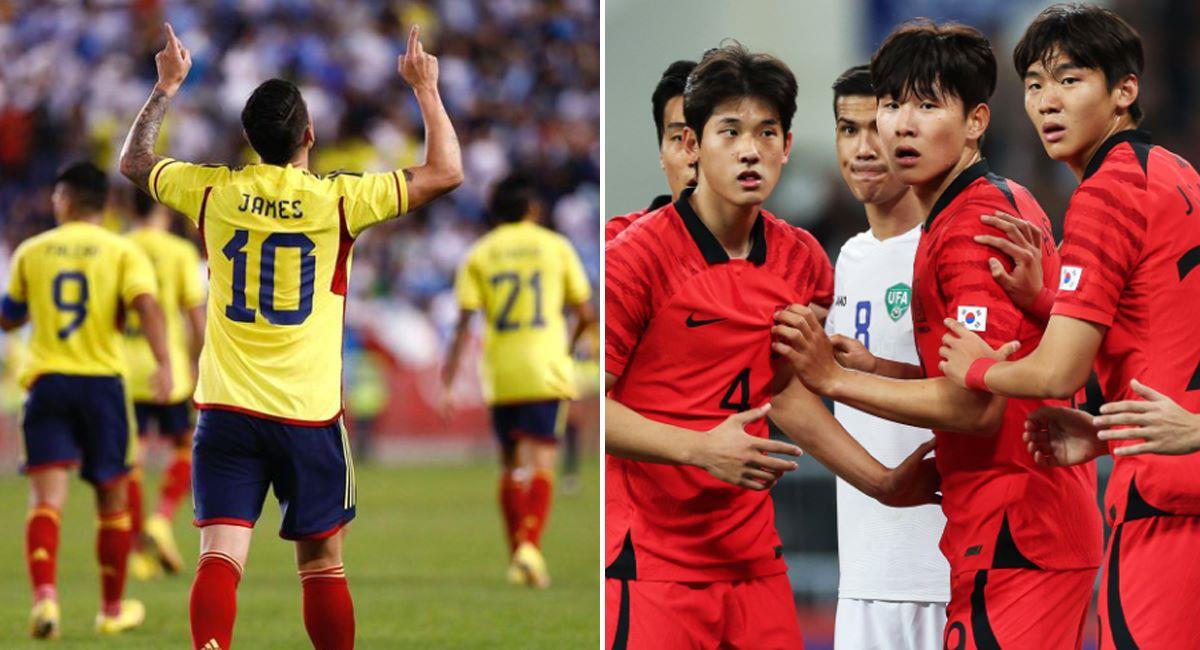 Sigue en vivo el partido de la Selección Colombia ante Corea de Sur. Foto: Instagram James Rodríguez / thekfa