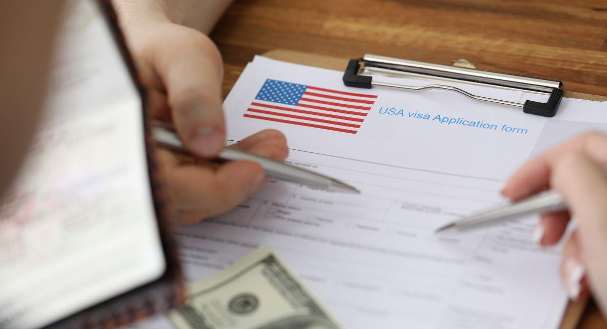 Visa americana. Foto: Shutterstock