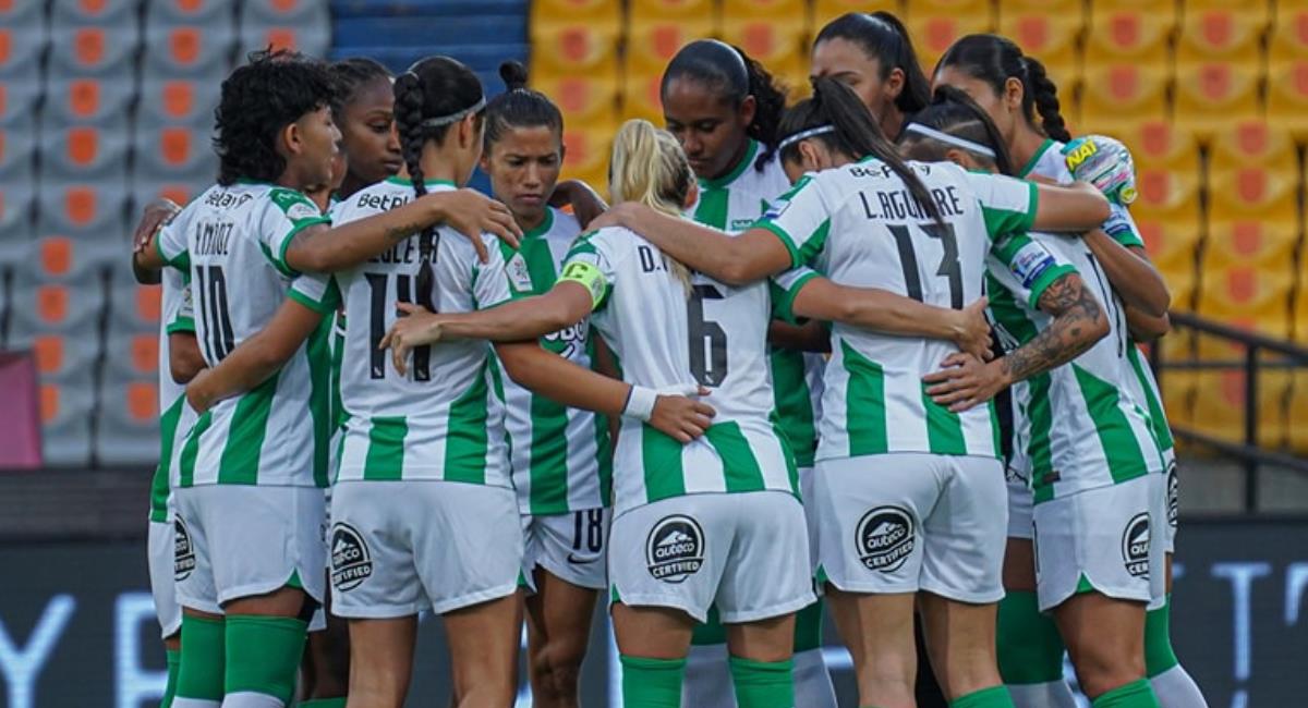 Gran triunfo de la máquina verde, de visitante. Foto: Facebook Atlético Nacional femenino