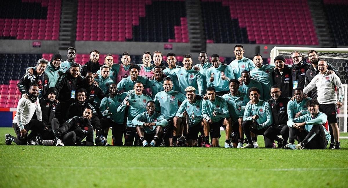El conjunto cafetero intentará derrotar a una de las potencias del fútbol asiático. Foto: Instagram @fcfseleccioncol