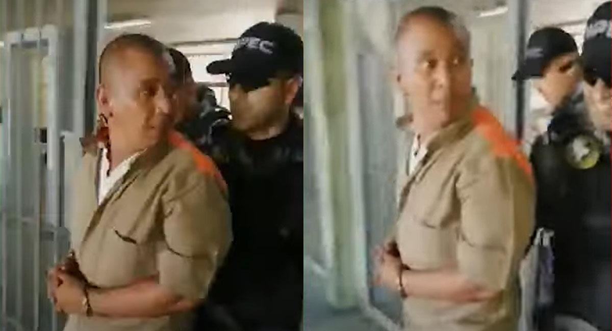 Con groserías para el director del Inpec llegó 'el negro Ober' a la cárcel de La Dorada. Foto: Youtube