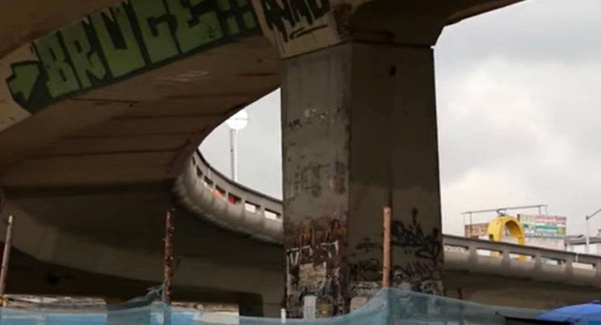 El puente de Venecia, icónica construcción del sur de Bogotá, será demolido. Foto: Youtube