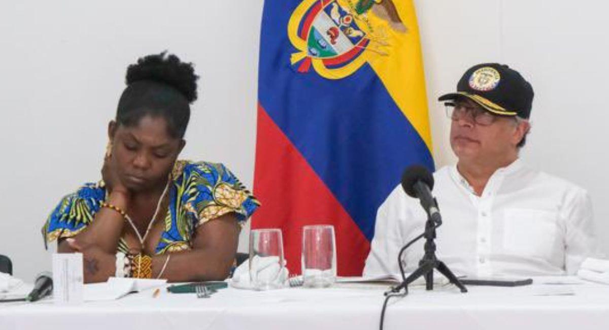El Presidente Gustavo Petro lidera un Consejo de Ministros en Caucasia, Antioquia. Foto: Twitter @infopresidencia