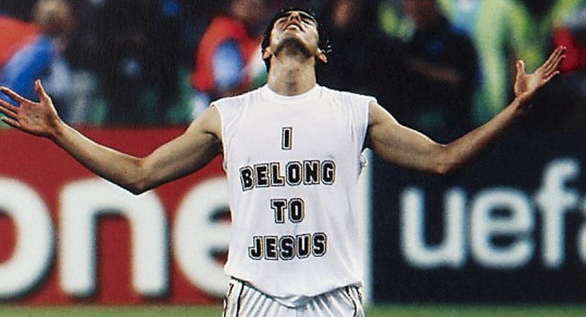 El fino volante brasilero Kaká es un ferviente seguidor de la fe evangélica. Foto: Twitter @KAKA