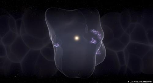 Descubren gigantesca burbuja responsable del origen de estrellas cercanas al sistema solar