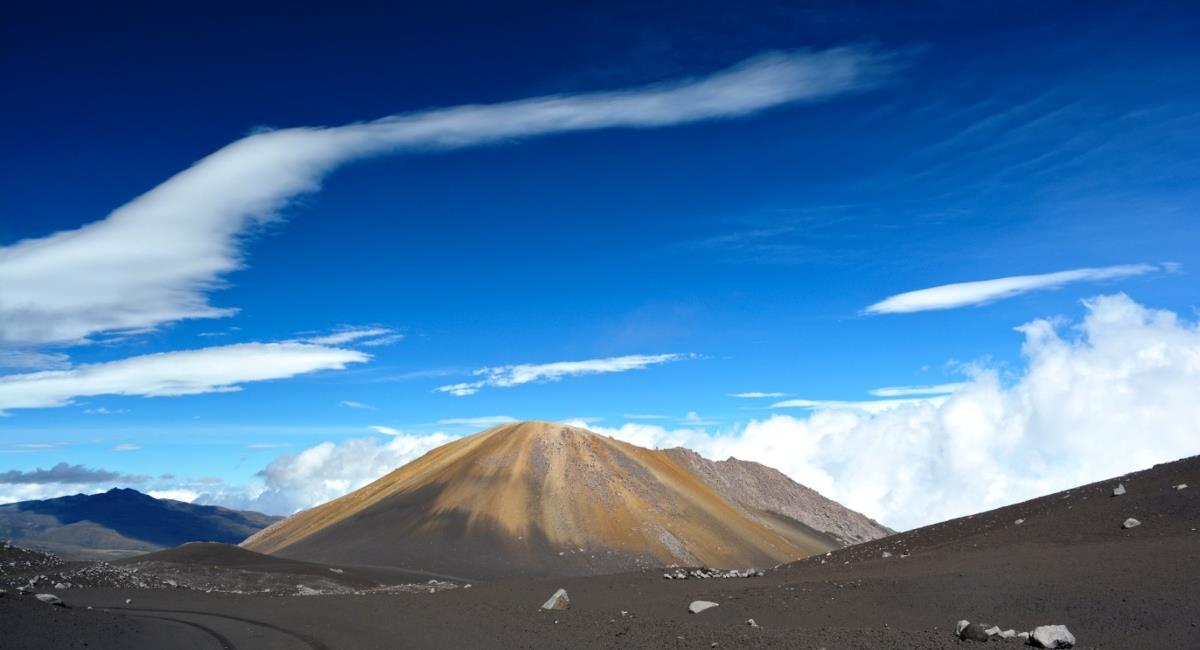 Baja la actividad sísmica del volcán Nevado del Ruiz. Foto: Servicio Geológico Colombiano