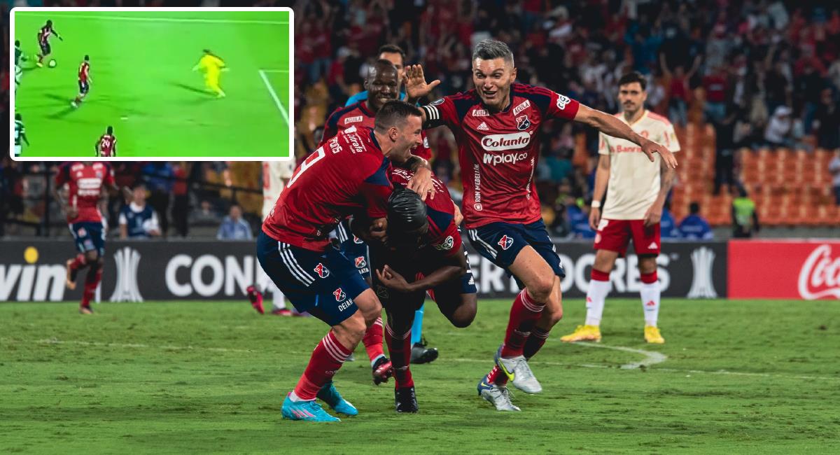 Independiente Medellín goleó al Deportivo Cali, en el Atanasio. Foto: Facebook DIM