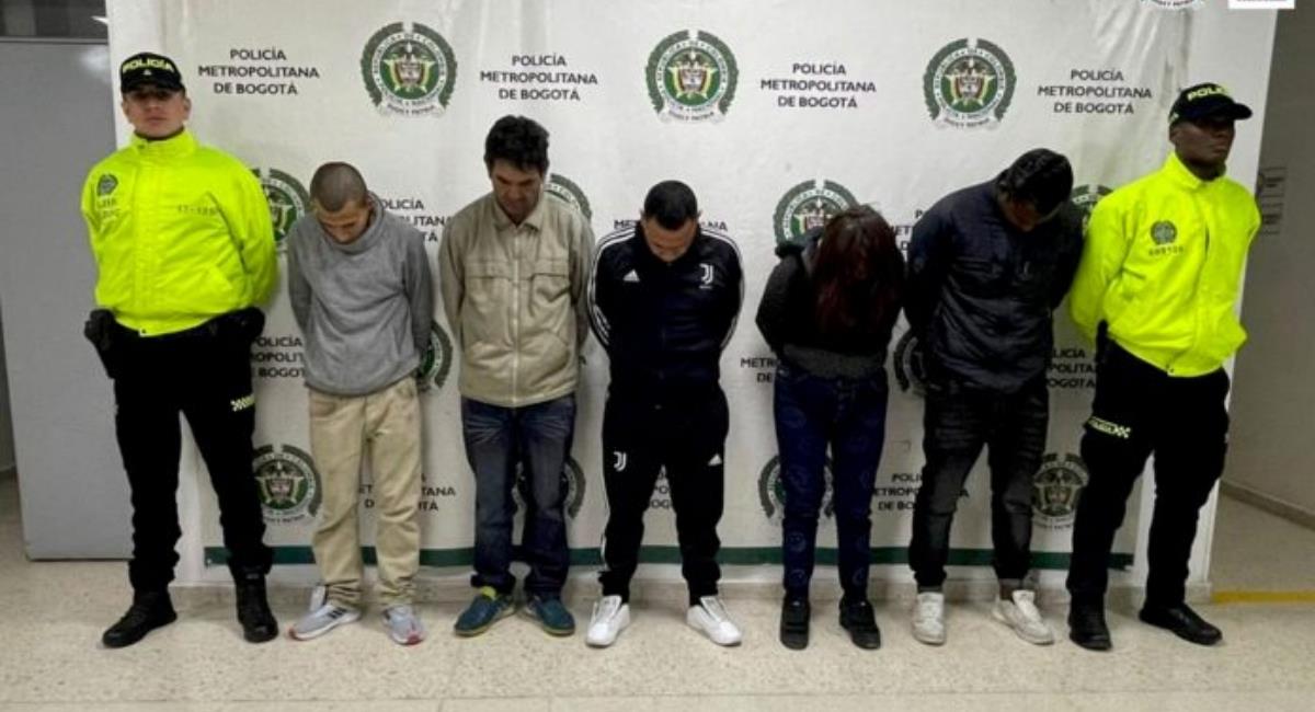 Fiscalía impacta a ‘Los Petardos’, red delictiva señalada de robar en Bogotá. Foto: Fiscalía General de la Nación 