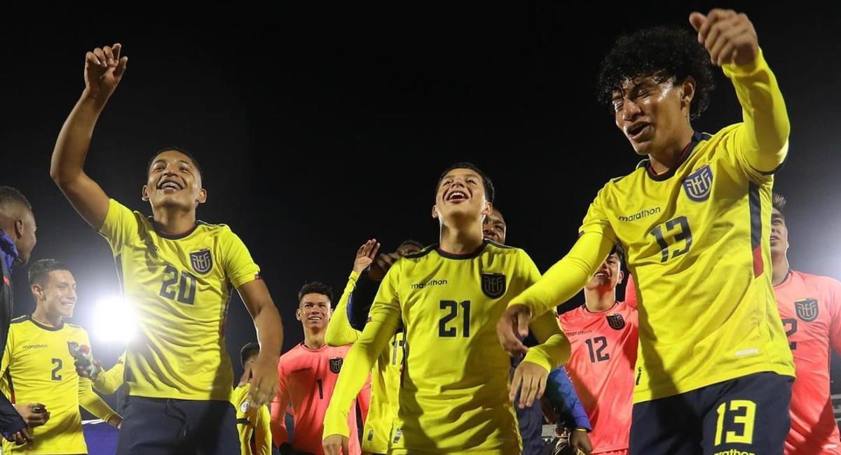 El conjunto ecuatoriano ha tenido una gran actuación en e certamen continental. Foto: Instagram @latriecu