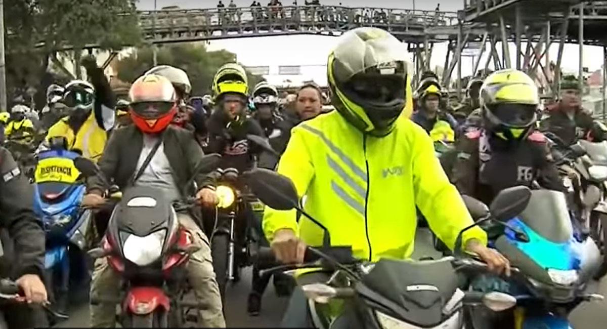La motocicleta es el vehículo automotor más popular en Colombia. Foto: Youtube