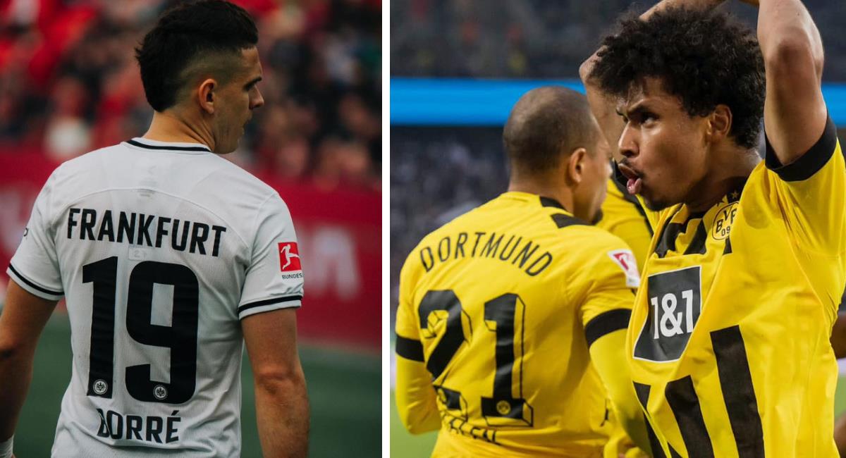 Eintracht Frankfurt perdió contra Borussia Dortmund, por Bundesliga. Foto: Facebook Frankfurt/Dortmund