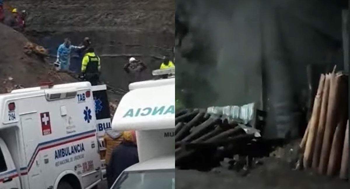 La explosión de una mina de carbón en Cucunubá dejó 7 mineros fallecidos. Foto: Youtube