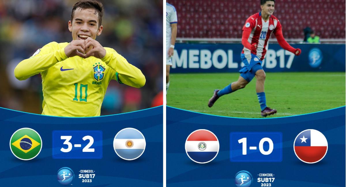 Brasil y Paraguay cerraron con victoria el Sudamericano. Foto: Twitter @CONMEBOL