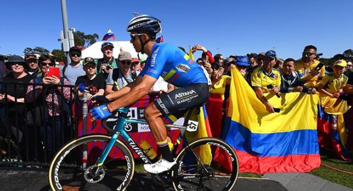 Así les fue a los ciclistas colombianos en la primera etapa del Tour de Romandía 2023. Foto: Instagram Harold Tejada