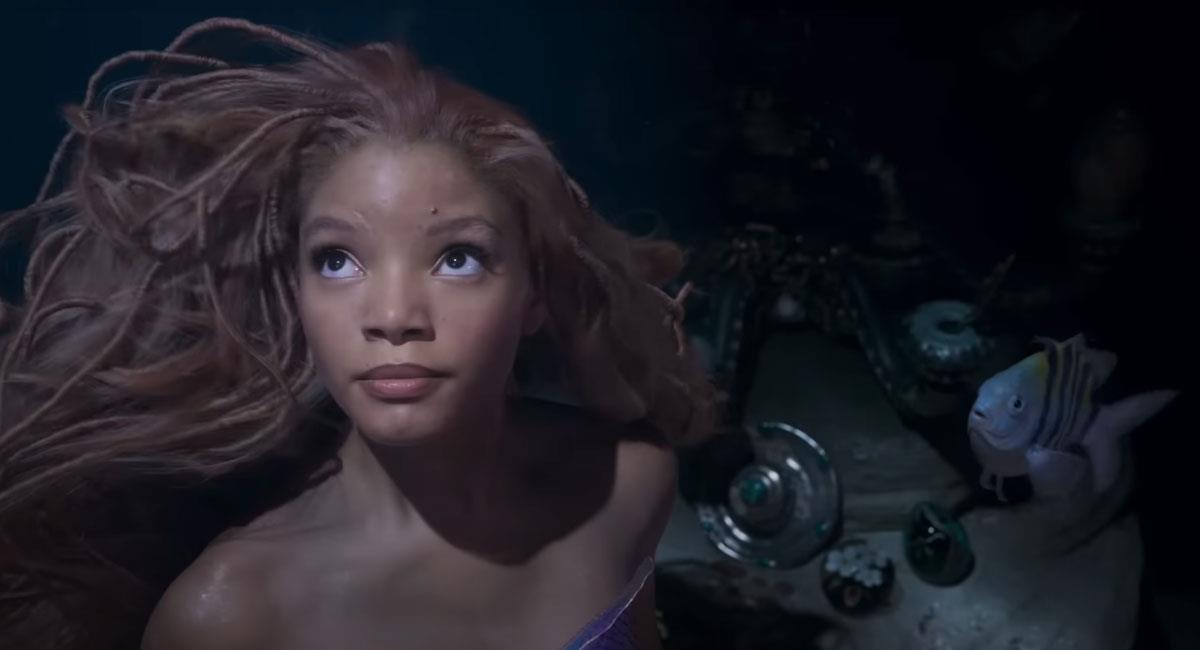 La nueva versión de  "La Sirenita" es, desde ya, una de las cintas más polémicas del 2023
. Foto: Youtube Captura canal Disney Studios LA