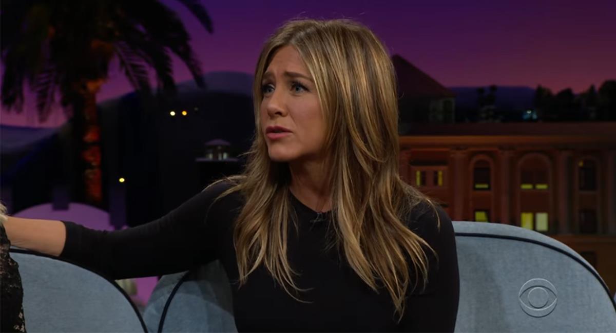 Jennifer Aniston dice que vivió en su apartamento con un fantama: ¿cómo lo descubrió?. Foto: Facebook The Late Late Show with James Corden
