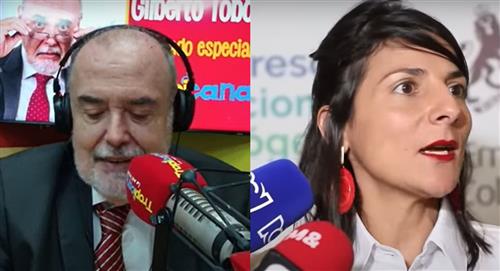 Gilberto Tobón pide la renuncia de ministra Irene Vélez