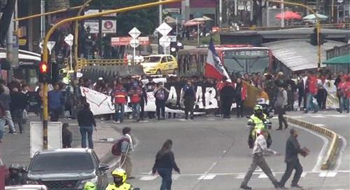 Caos y vandalismo a dos años del paro nacional en Bogotá