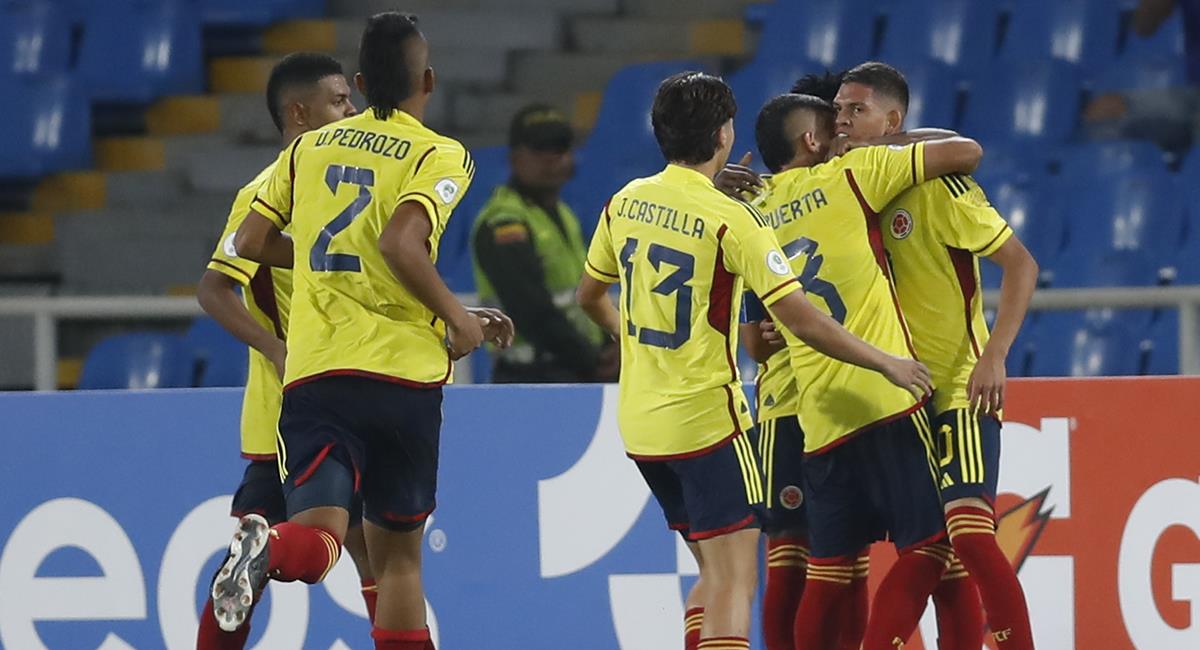 La Selección Colombia y la programación para los partidos de la primera fase del Mundial Sub-20. Foto: EFE