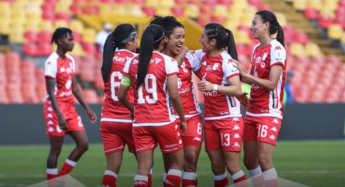 Santa Fe superó a Millonarios, por Liga Femenina. Foto: Facebook Independiente Santa Fe