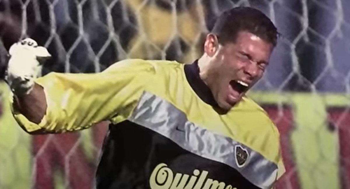Óscar Córdoba fue uno de los más recordados porteros del Boca Juniors en su historia. Foto: Youtube