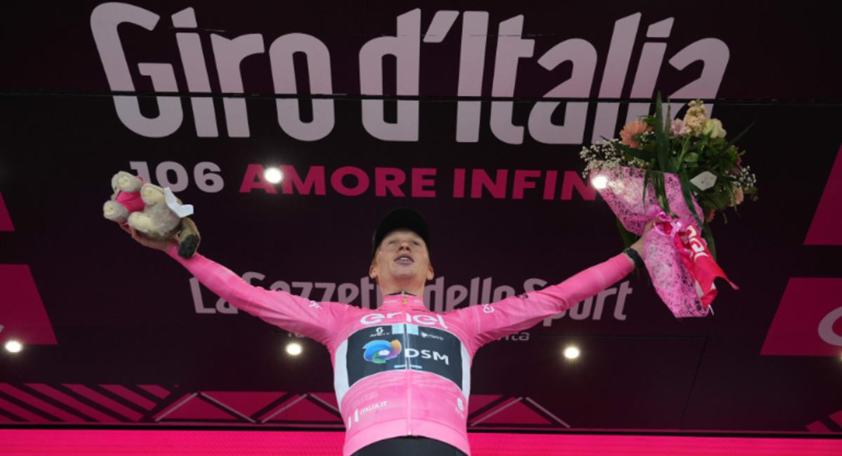 Así quedó la clasificación general tras la jornada 4 del Giro de Italia 2023. Foto: Twitter Giro de Italia