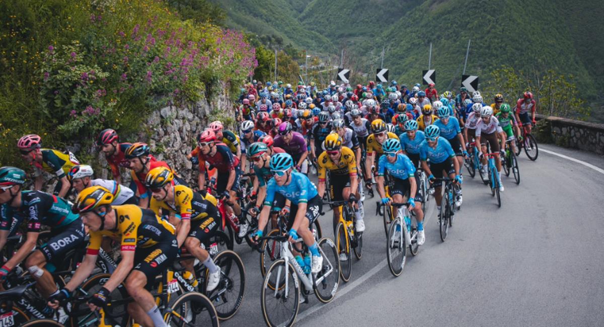 Siga en vivo la etapa 7 del Giro de Italia y los 218 kilómetros de alta montaña. Foto: Twitter Giro de Italia