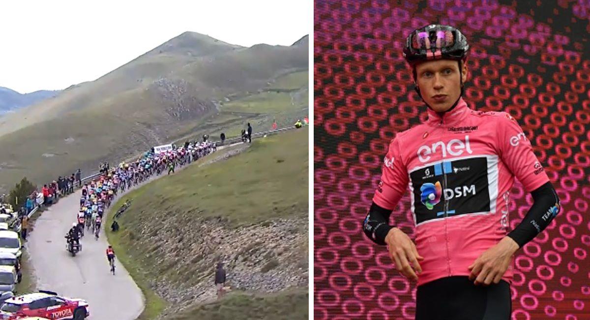 Así se llevó a cabo la etapa 7 del Giro de Italia 2023. Foto: Giro de Italia / Leknessund
