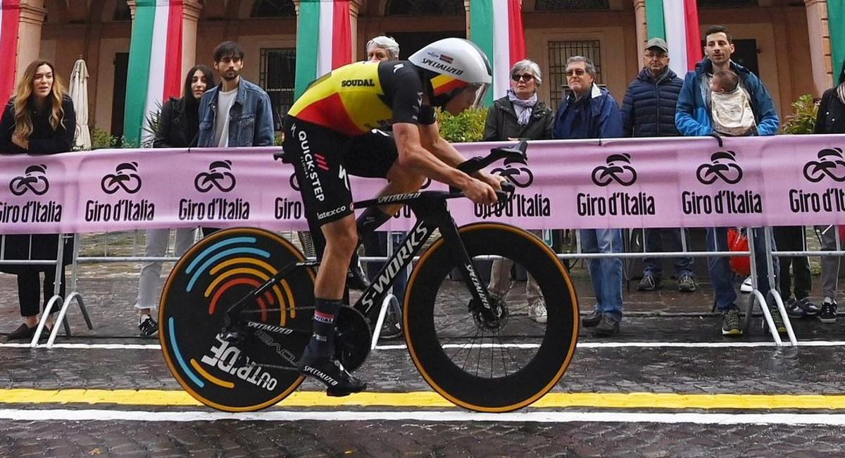 El integrante del Soudal Quick Step logró su segunda victoria en el Giro de Italia 2023. Foto: Instagram @soudalquickstepteam
