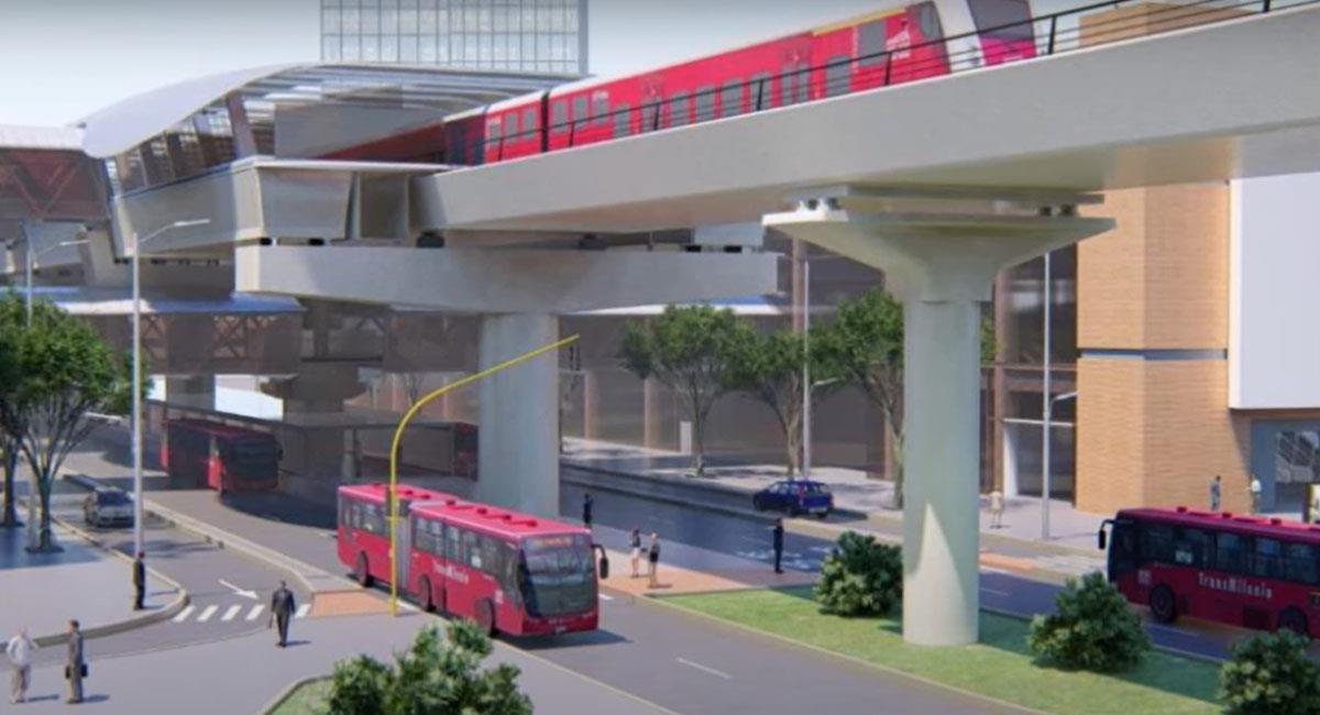 Una línea del Metro de Bogotá podría salir y regresar a Soacha beneficiando a miles de habitantes. Foto: Youtube