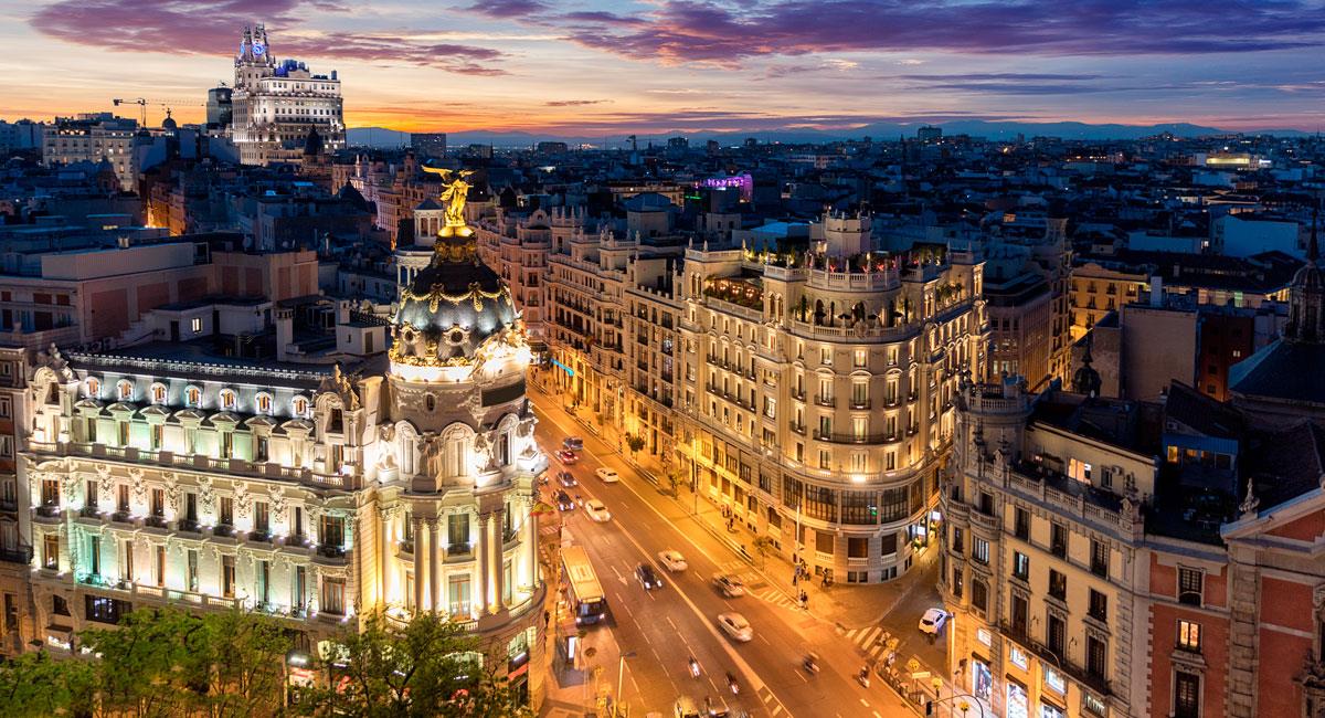 Madrid, una de las más bellas ciudades de España. Foto: Shutterstock