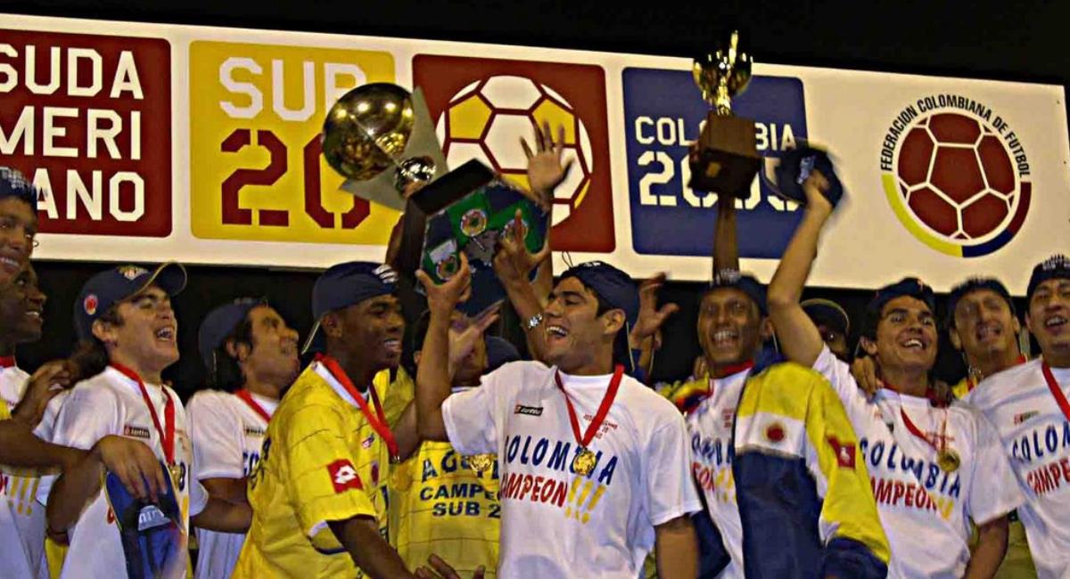 Colombia se quedó con el Sudamericano 2005. Foto: Twitter @HINCAPIEDATOS