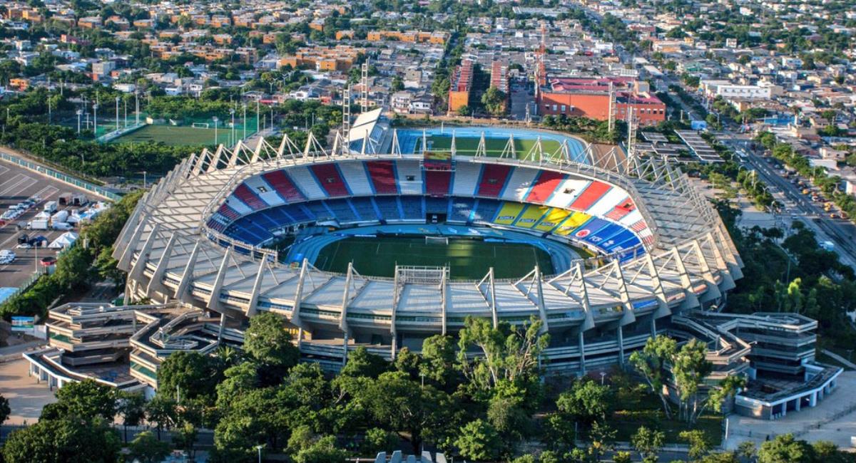 Metropolitano de Barranquilla, casa de la Selección Colombia. Foto: Twitter @MetropolitanoRM