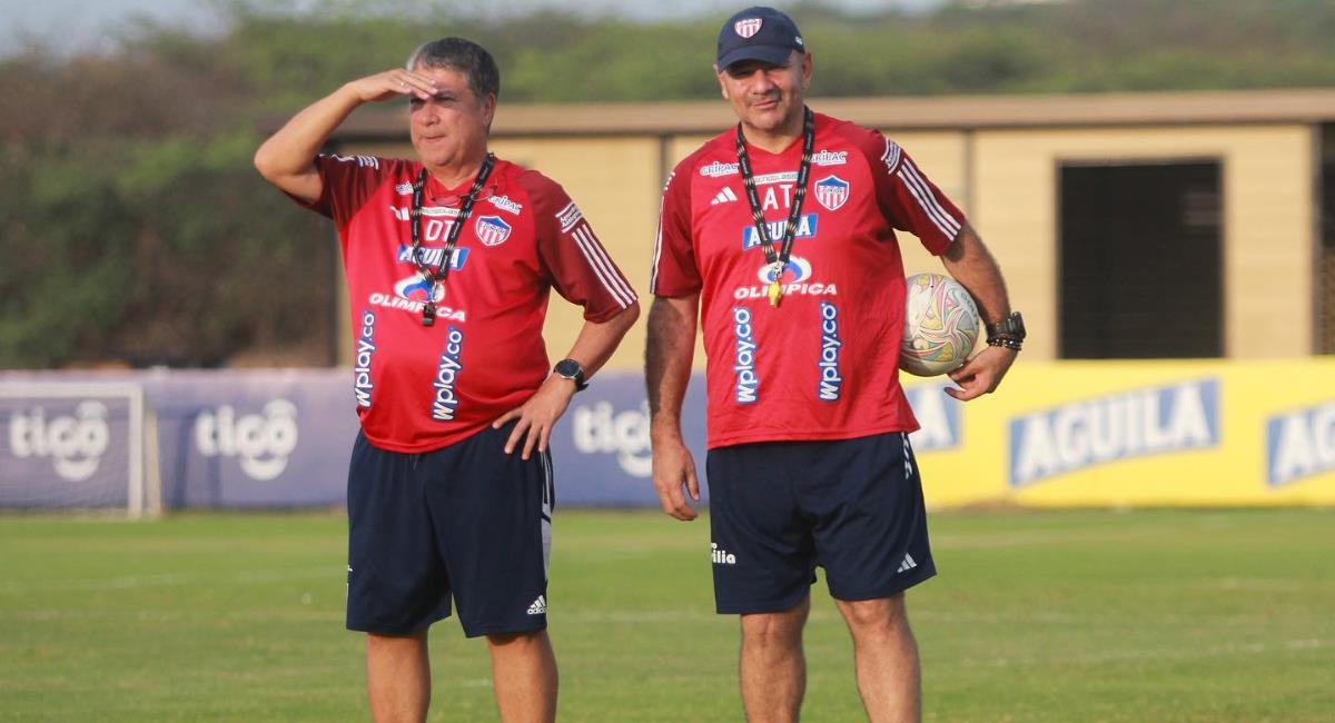 Hernán Darío Gómez, entrenador del Junior de Barranquilla. Foto: Facebook Junior